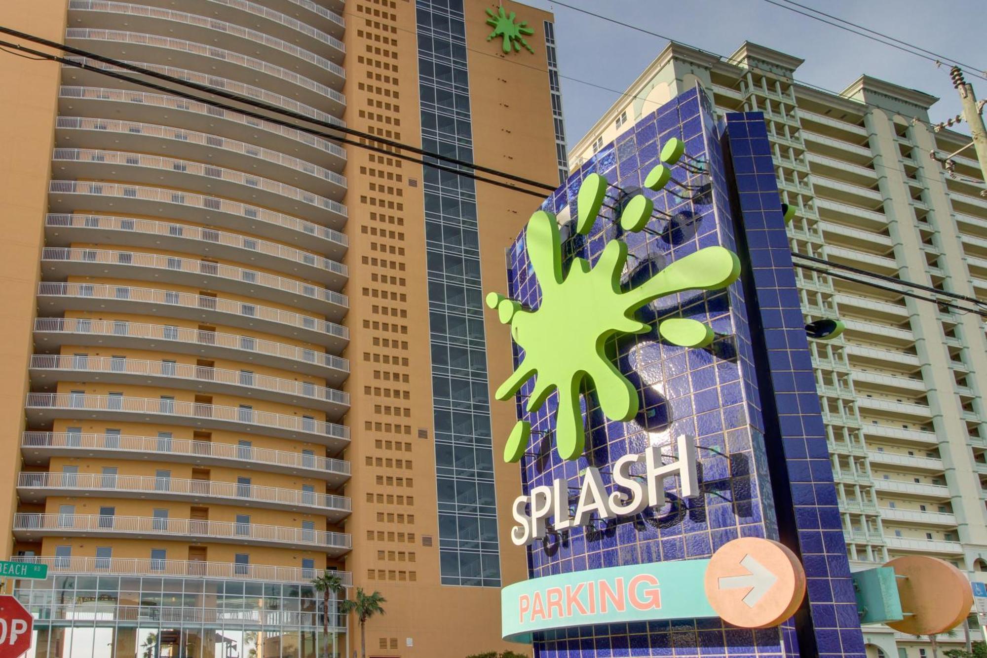 The Splash Resort And Condos East 2 Panama City Beach Eksteriør billede